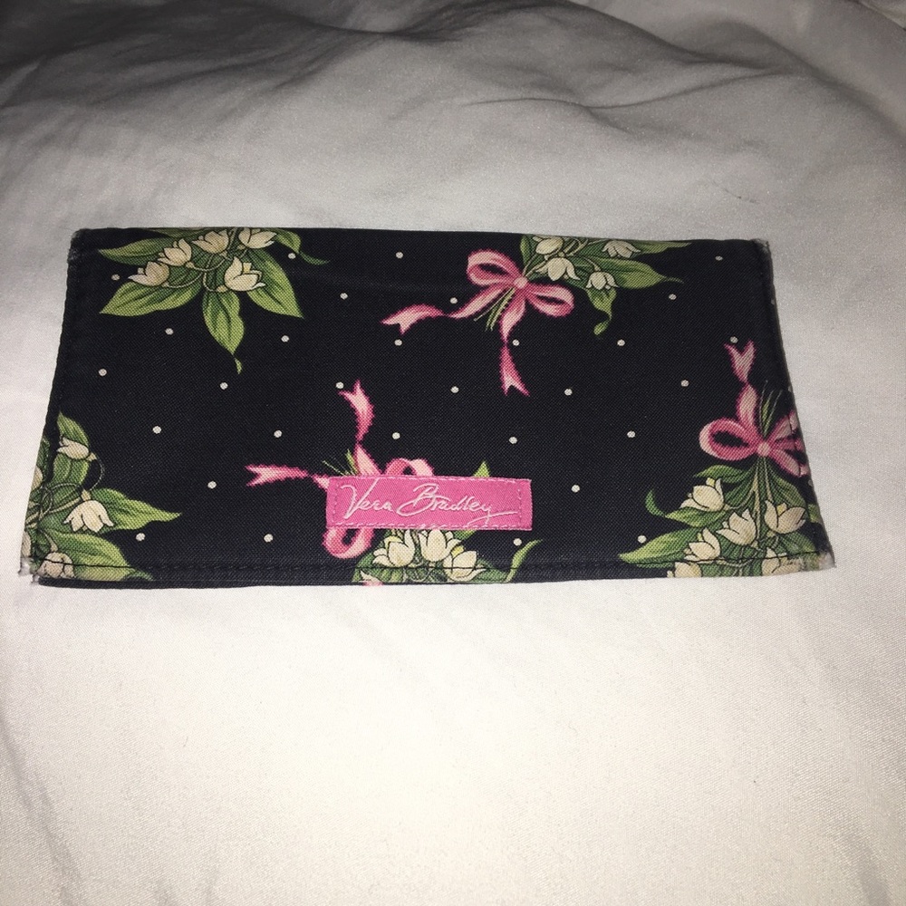 Vera Bradley checkbook cover